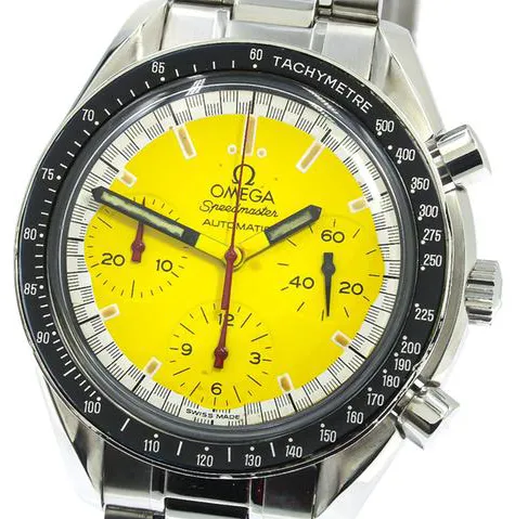 Omega Speedmaster Reduced 3510.12 38mm Stainless steel Yellow