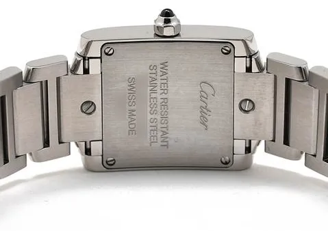 Cartier Tank Française 20mm Stainless steel Silver 3