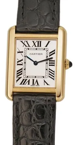 Cartier Tank Solo W5200002 24mm Yellow gold Silver