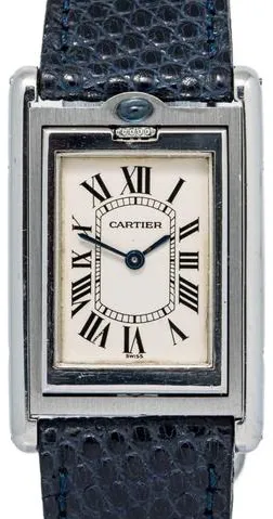 Cartier Tank 24mm Stainless steel White 1