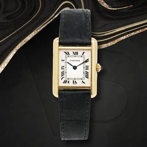 Cartier Tank Louis Cartier 1150 20mm Yellow gold Silver