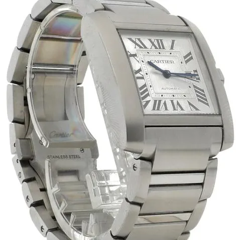 Cartier Tank Française 36.5mm Stainless steel Silver 2