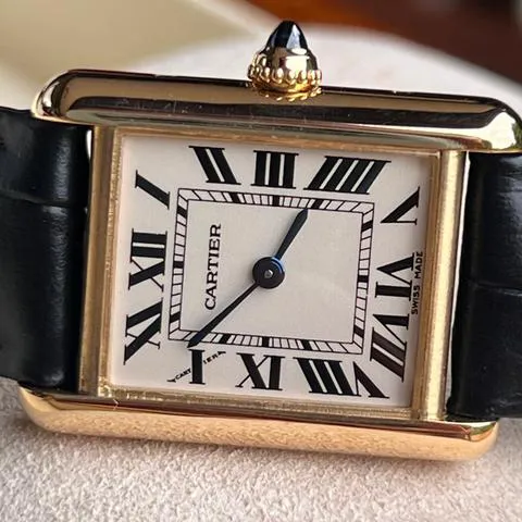 Cartier Tank Louis Cartier 2442 22mm Yellow gold White 4