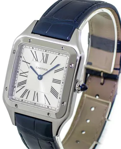 Cartier Santos Dumont WSSA0022 43.5mm Stainless steel Silver