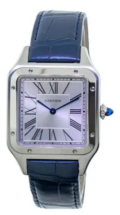 Cartier Santos Dumont WSSA0022 43.5mm Stainless steel Silver 1