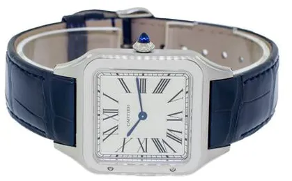 Cartier Santos Dumont WSSA0022 43.5mm Stainless steel Silver 5