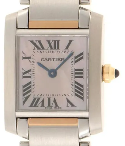 Cartier Tank Française W51027Q4 6mm Stainless steel Mother-of-pearl