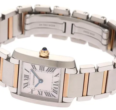 Cartier Tank Française W51027Q4 6mm Stainless steel Mother-of-pearl 2