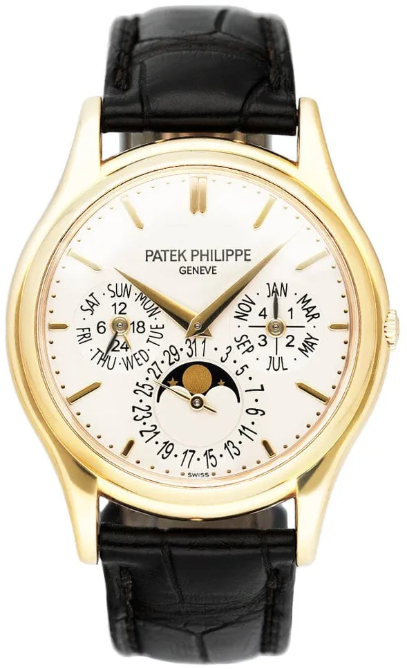 Patek Philippe Perpetual Calendar 5140J-001 37mm Yellow gold Silver