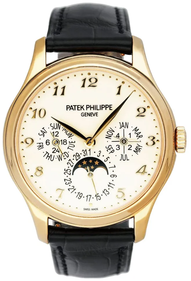 Patek Philippe Perpetual Calendar 5327J-001 39mm Yellow gold Ivory