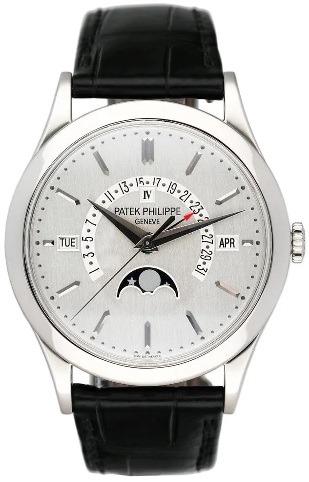 Patek Philippe Perpetual Calendar 5496P-001 39.5mm Platinum Silver