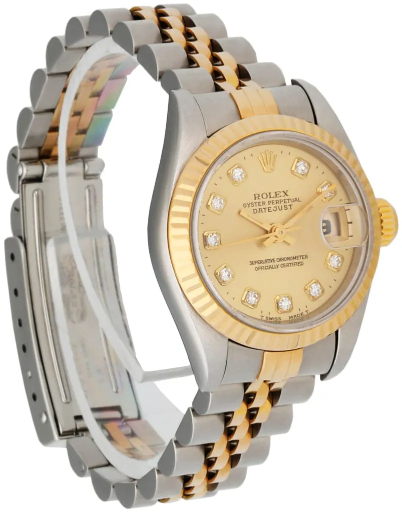 Rolex Lady-Datejust 69173 26mm Stainless steel Champagne 5