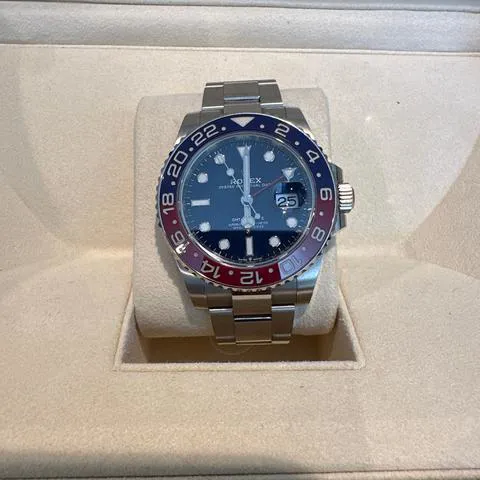 Rolex GMT-Master II 126719BLRO 40mm White gold Blue 6