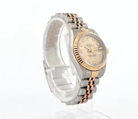 Rolex Lady-Datejust 69173 33mm Yellow gold and stainless steel Champagne 2