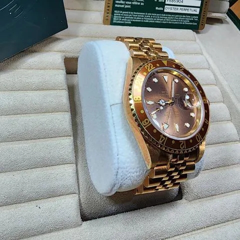 Rolex GMT-Master II 16718 40mm Yellow gold Brown 1