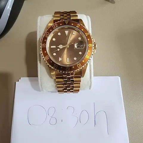 Rolex GMT-Master II 16718 40mm Yellow gold Brown 6