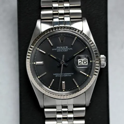 Rolex Datejust 1601 36mm Stainless steel Black 2