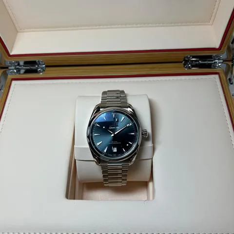 Omega Aqua Terra 220.10.38.20.03.003 38mm Stainless steel Blue 2