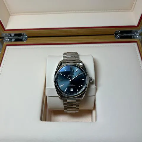 Omega Aqua Terra 220.10.38.20.03.003 38mm Stainless steel Blue 3