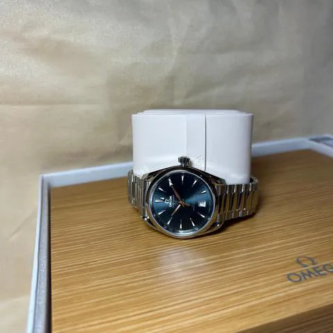 Omega Aqua Terra 220.10.38.20.03.003 38mm Stainless steel Blue 8