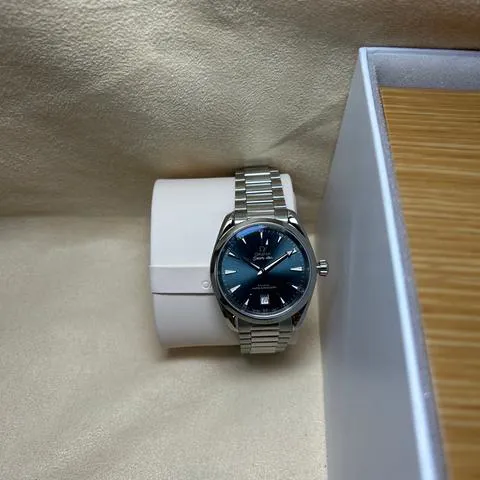 Omega Aqua Terra 220.10.38.20.03.003 38mm Stainless steel Blue 11