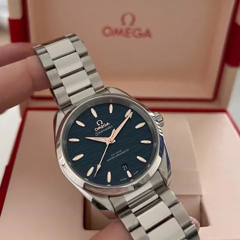 Omega Aqua Terra 220.10.38.20.03.002 38mm Stainless steel Blue