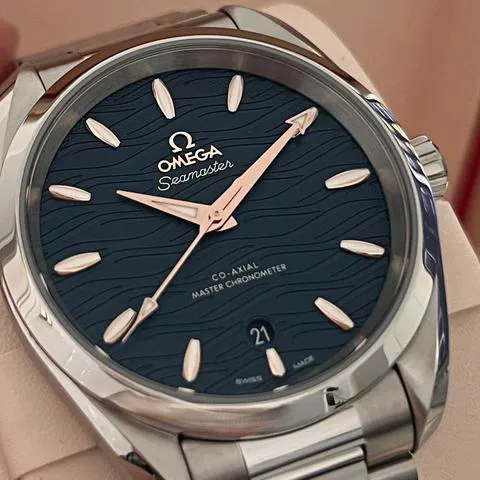 Omega Aqua Terra 220.10.38.20.03.002 38mm Stainless steel Blue 2