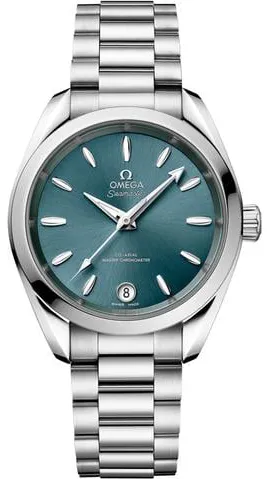 Omega Aqua Terra 220.10.34.20.10.001 34mm Stainless steel Green