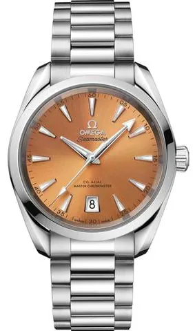 Omega Aqua Terra 220.10.38.20.12.001 38mm Stainless steel Orange