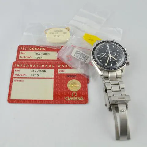 Omega Speedmaster Moon watch 3570.50.00 42mm Stainless steel Black 6