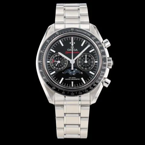 Omega Speedmaster Professional Moonwatch Moonphase 304.30.44.52.01.001 44.5mm Stainless steel Black