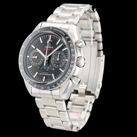 Omega Speedmaster Professional Moonwatch Moonphase 304.30.44.52.01.001 44.5mm Stainless steel Black 1