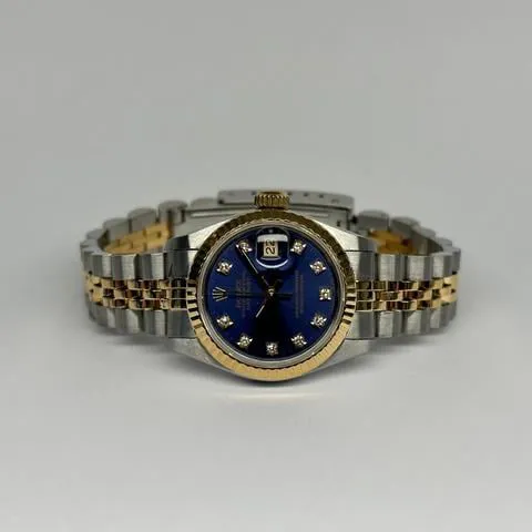 Rolex Lady-Datejust 69173 26mm Yellow gold Blue