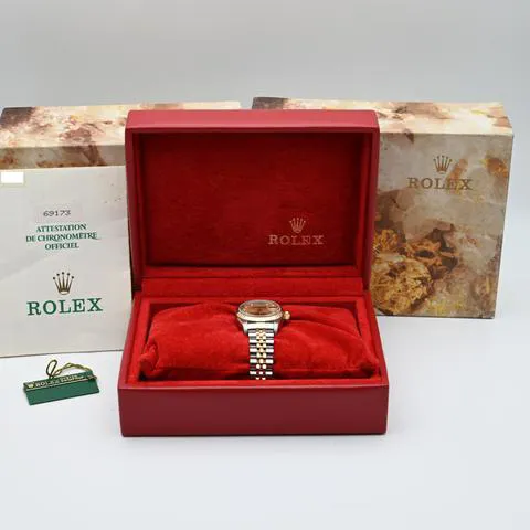 Rolex Lady-Datejust 69173 26mm Yellow gold and stainless steel Champagne 1