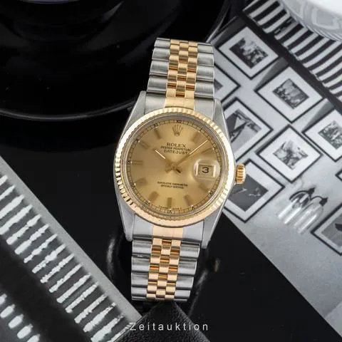 Rolex Datejust 36 16013 36mm Yellow gold and stainless steel Gold 2