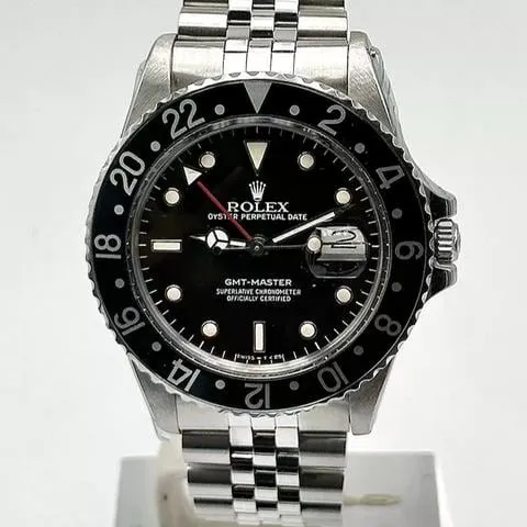 Rolex GMT-Master 16750 40mm Stainless steel Black