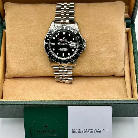 Rolex GMT-Master 16750 40mm Stainless steel Black 6