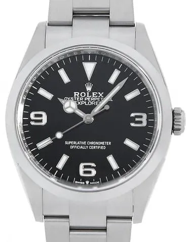 Rolex Explorer 124270 36mm Stainless steel Black