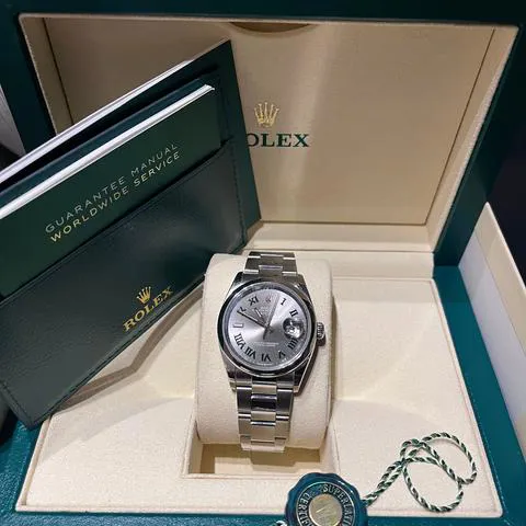 Rolex Datejust 36 126200 36mm Stainless steel Gray