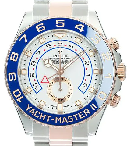 Rolex Yacht-Master II 116681 44mm Yellow gold and Stainless steel White