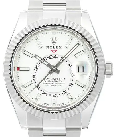 Rolex Sky-Dweller 326934 42mm Stainless steel White