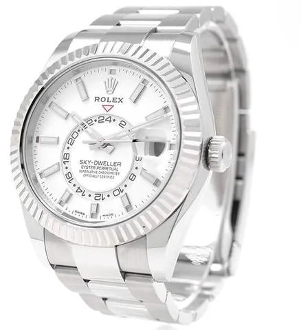 Rolex Sky-Dweller 326934 42mm Stainless steel White 1