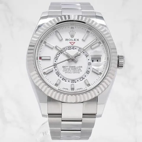 Rolex Sky-Dweller 326934 42mm Stainless steel White 2