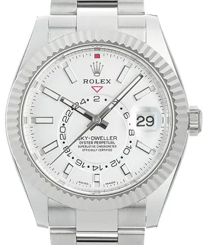 Rolex Sky-Dweller 326934 42mm Stainless steel White