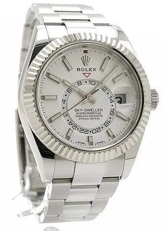 Rolex Sky-Dweller 326934 42mm Stainless steel White 1