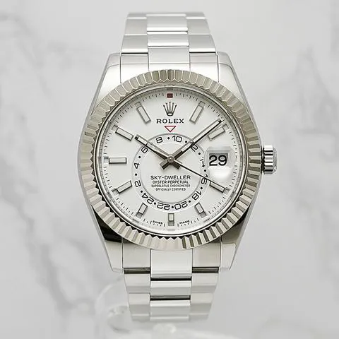 Rolex Sky-Dweller 326934 42mm Stainless steel White 2