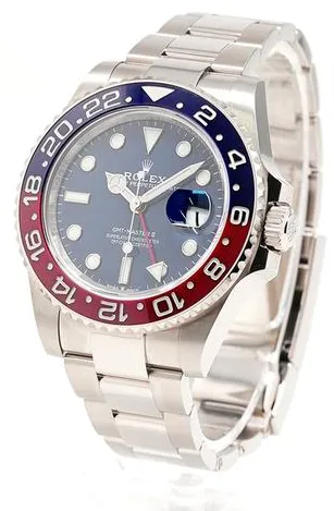 Rolex GMT-Master II 126719BLRO 40mm White gold Blue 1