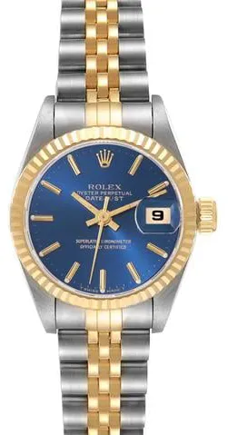 Rolex Lady-Datejust 69173 26mm Stainless steel Blue