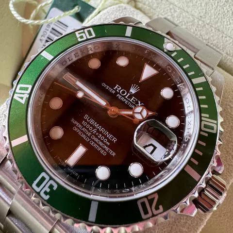 Rolex Submariner 116610LV 40mm Stainless steel Green