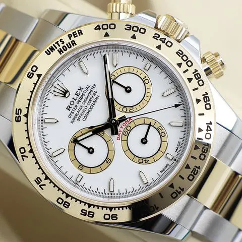 Rolex Daytona 126503 40mm Yellow gold and Stainless steel White